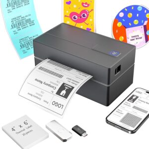 10. NULLTONEX Bluetooth Thermal Shipping Label Printer