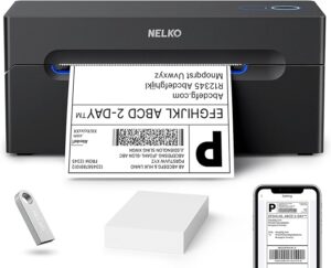 4. Nelko Bluetooth Thermal Shipping Label Printer