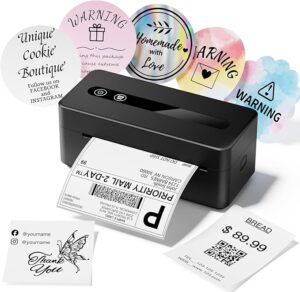 8. TATTMUSE Bluetooth Thermal Shipping Label Printer